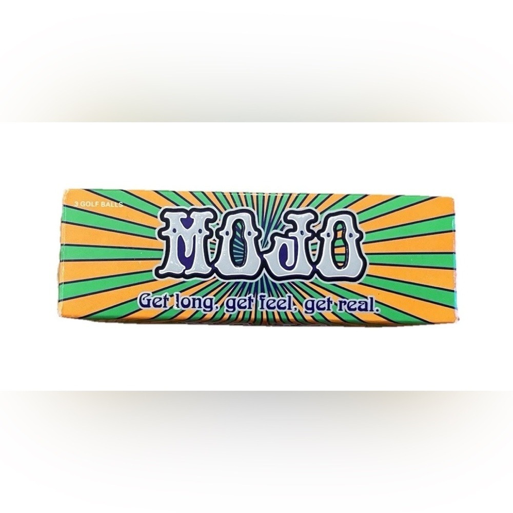 Nike Mojo Golf Balls - 3‎ Ball Sleeve - Rare "Psychedelic" Packaging